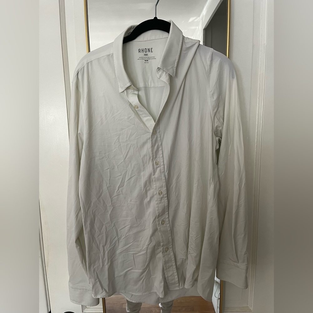 Rhone Men’s Commuter Shirt White
